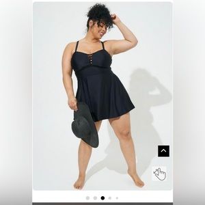 Torrid Swim Dress BNWT, size 1.